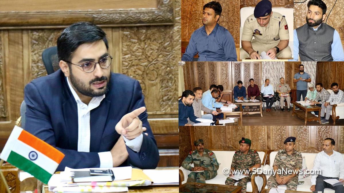 Akshay Labroo, Srinagar, Deputy Commissioner Srinagar, Kashmir, Jammu And Kashmir, District Administration Srinagar, District Level Screening cum Coordination Committee, DLSCC