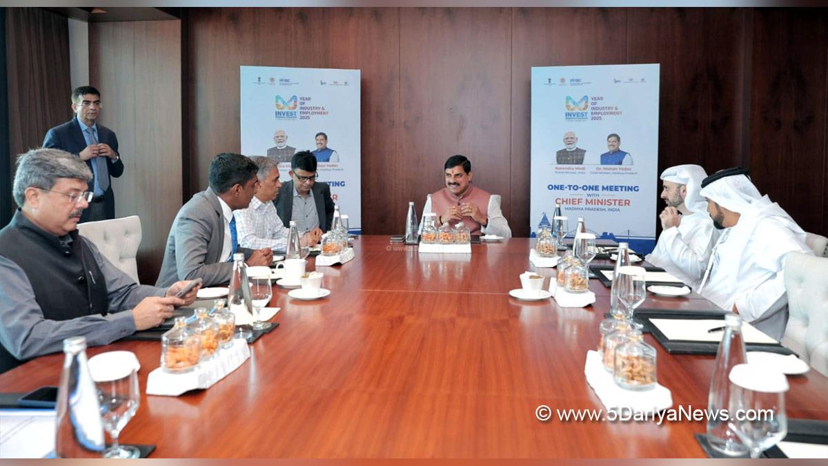 Dr Mohan Yadav, Bharatiya Janata Party, BJP, Chief Minister of Madhya Pradesh, Bhopal, Madhya Pradesh, Dubai