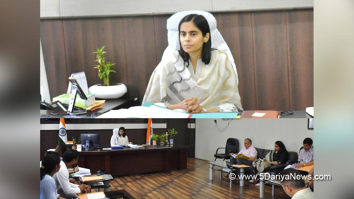 Nidhi Malik, Reasi, Deputy Commissioner Reasi, Kashmir, Jammu And Kashmir, Jammu, District Administration Reasi, Small Business Development Units, SBDU, District Level Implementation Committee, DLIC, Mission YUVA