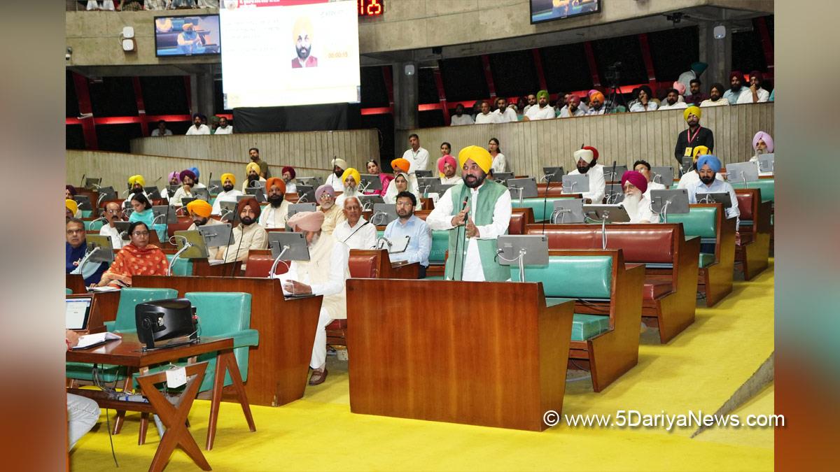 Bhagwant Mann, Bhagwant Singh Mann, AAP, Aam Aadmi Party, Aam Aadmi Party Punjab, AAP Punjab, Government of Punjab, Punjab Government, Punjab, Chief Minister Of Punjab, Punjab Vidhan Sabha