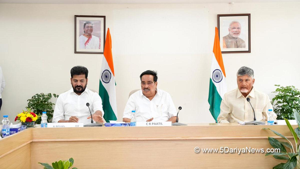 C R Paatil, Chandrakant Raghunath Paatil, Union Minister for Jal Shakti , BJP, Bharatiya Janata Party, A Revanth Reddy, Anumula Revanth Reddy, Revanth Reddy, Telangana, Chief Minister of Telangana, Indian National Congress, Congress, All India Congress Committee, N Chandrababu Naidu, Nara Chandrababu Naidu, Vijayawada, Andhra Pradesh, Telugu Desam Party, TDP