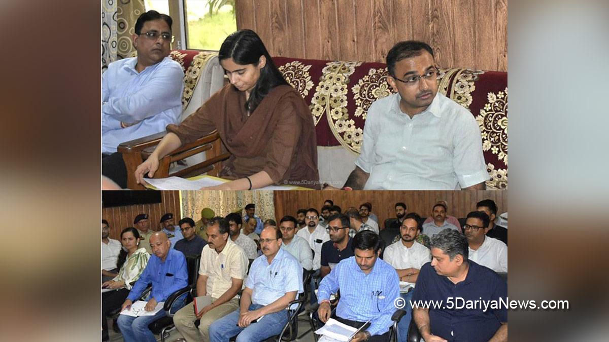 Ramesh Kumar, Jammu, DDC Jammu, Divisional Commissioner Jammu, Kashmir, Jammu And Kashmir, District Administration Jammu, Nidhi Malik, Reasi, Deputy Commissioner Reasi, DC Reasi, Shri Shiv Khori Shrine