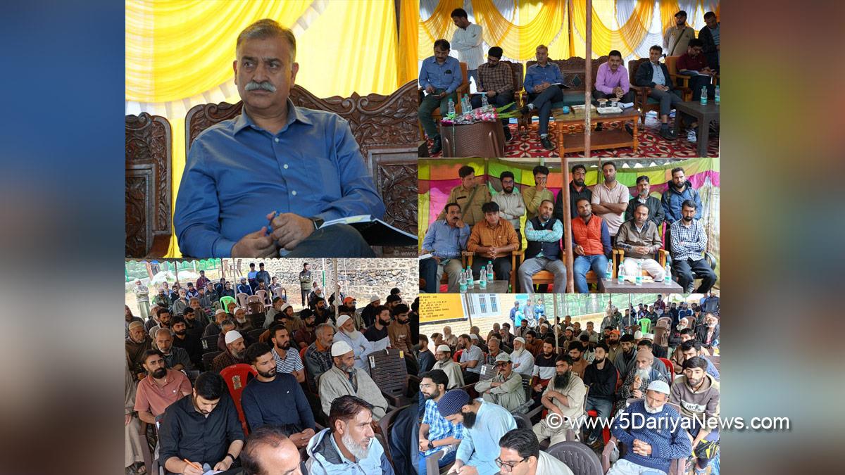 Manzoor Ahmad Qadri, Bandipora, Deputy Commissioner Bandipora, Kashmir, Jammu And Kashmir, Jammu, District Administration Bandipora