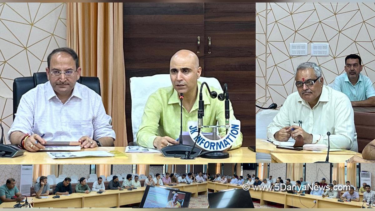 Pankaj Kumar Sharma, Kishtwar, DDC Kishtwar, District Development Commissioner Kishtwar, Kashmir, Jammu And Kashmir, Jammu, District Administration Kishtwar, Pradhan Mantri TB Mukt Abhiyan