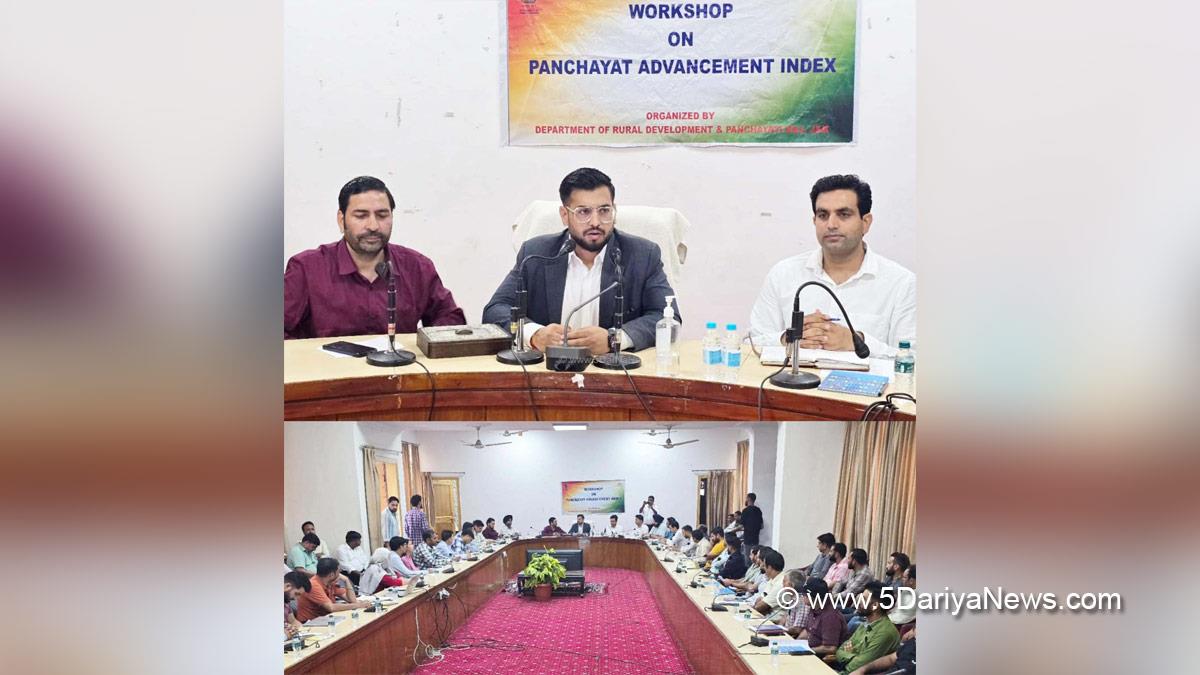 Abhishek Sharma, Rajouri, DDC Rajouri, District Development Commissioner Rajouri, Kashmir, Jammu And Kashmir, Jammu, District Administration Rajouri