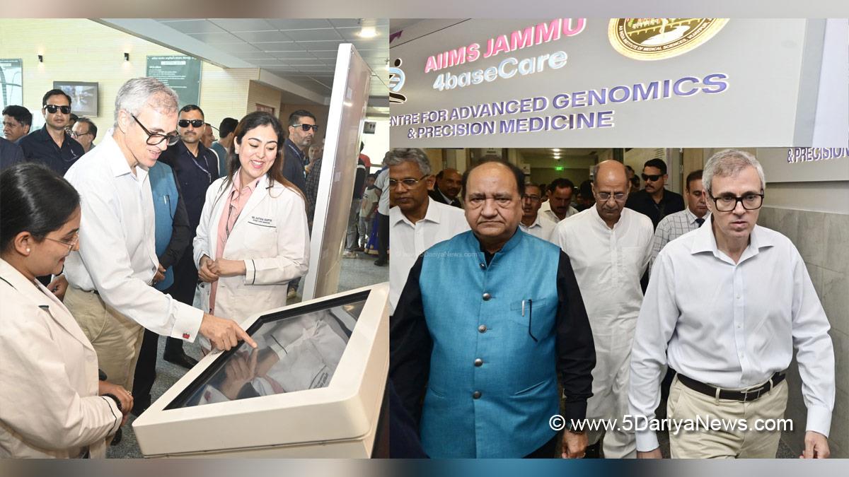 Omar Abdullah, Chief Minister of JK, Jammu and Kashmir National Conference, National Conference, Srinagar, Kashmir, Jammu And Kashmir, Jammu, Nasir Aslam Wani, AIIMS Jammu