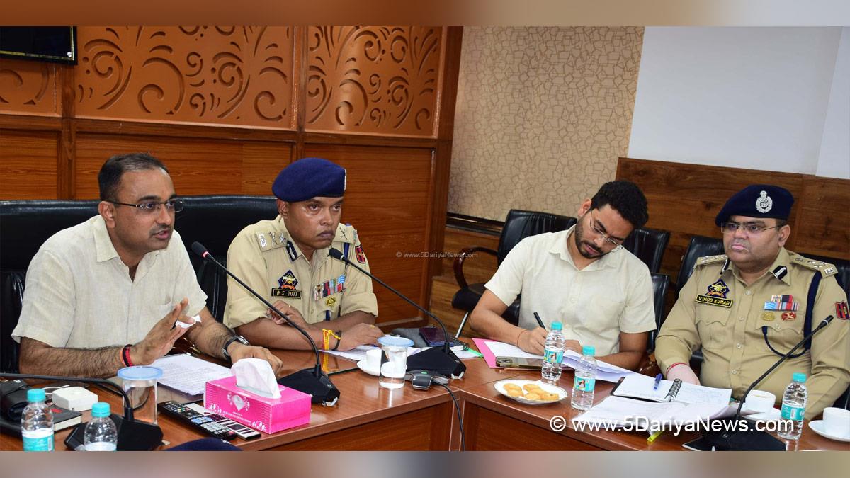 Ramesh Kumar, Jammu, DDC Jammu, Divisional Commissioner Jammu, Kashmir, Jammu And Kashmir, District Administration Jammu, Sachin Kumar Vaishya, DC Jammu, Sachin Kumar Vaishay, Deputy Commissioner Jammu