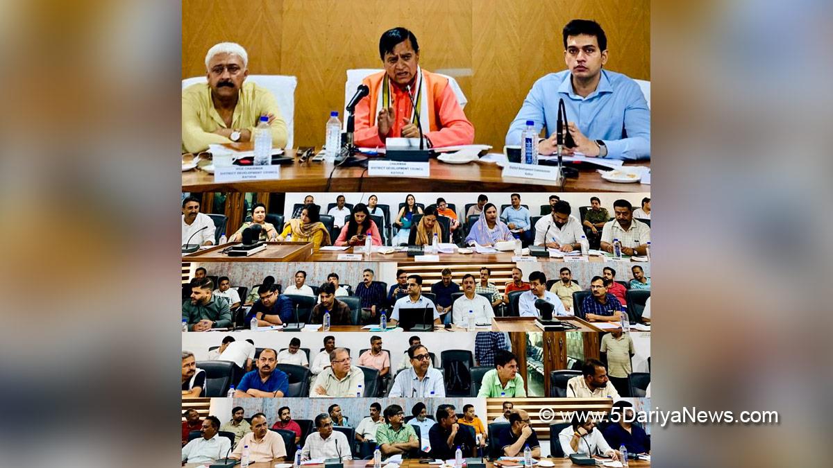 Rakesh Minhas, Dr Rakesh Minhas, Kathua, DDC Kathua, District Development Commissioner Kathua, Kashmir, Jammu And Kashmir, Jammu, District Administration Kathua