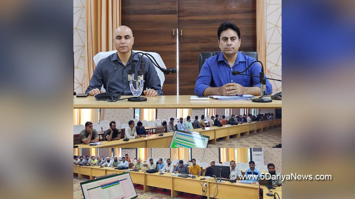 Pankaj Kumar Sharma, Kishtwar, DDC Kishtwar, District Development Commissioner Kishtwar, Kashmir, Jammu And Kashmir, Jammu, District Administration Kishtwar