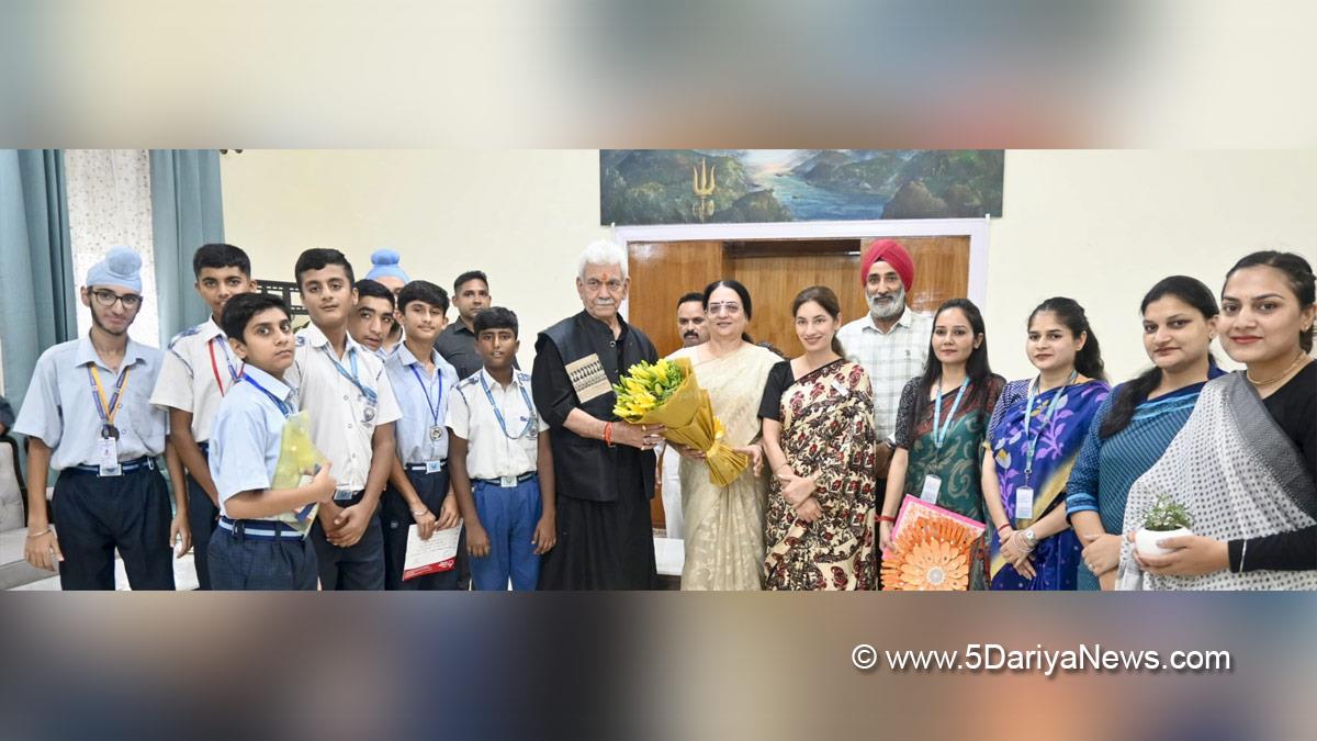Manoj Sinha, Lieutenant Governor JK, Raj Bhavan, Jammu, Srinagar, Kashmir, Jammu And Kashmir, Children With Special Needs, CWSN