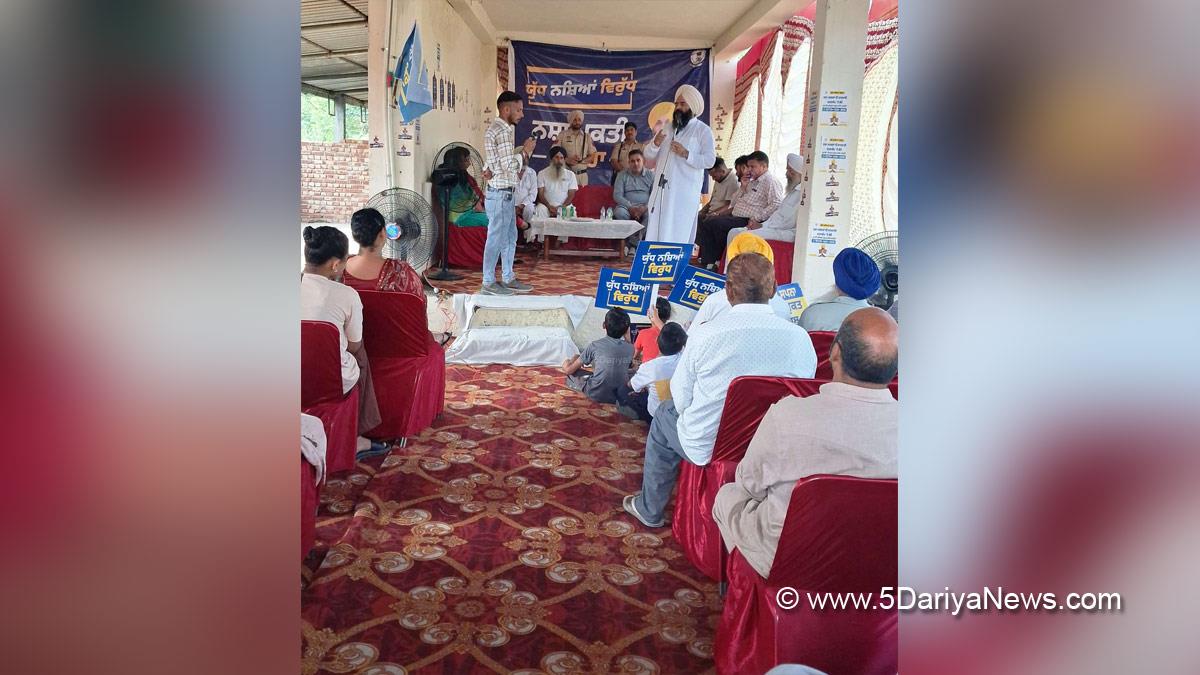 Jai Krishan Rouri, Jai Krishan, Jai Krishan Singh Rouri, AAP, Aam Aadmi Party, Aam Aadmi Party Punjab, AAP Punjab, Government of Punjab, Punjab Government, Anti Drug Mission, Drive Against Drugs, Comprehensive Action against Drug Abuse, CADA, Nasha Mukt Bharat Abhiyan, War Against Drugs, Yudh Nashian Virudh