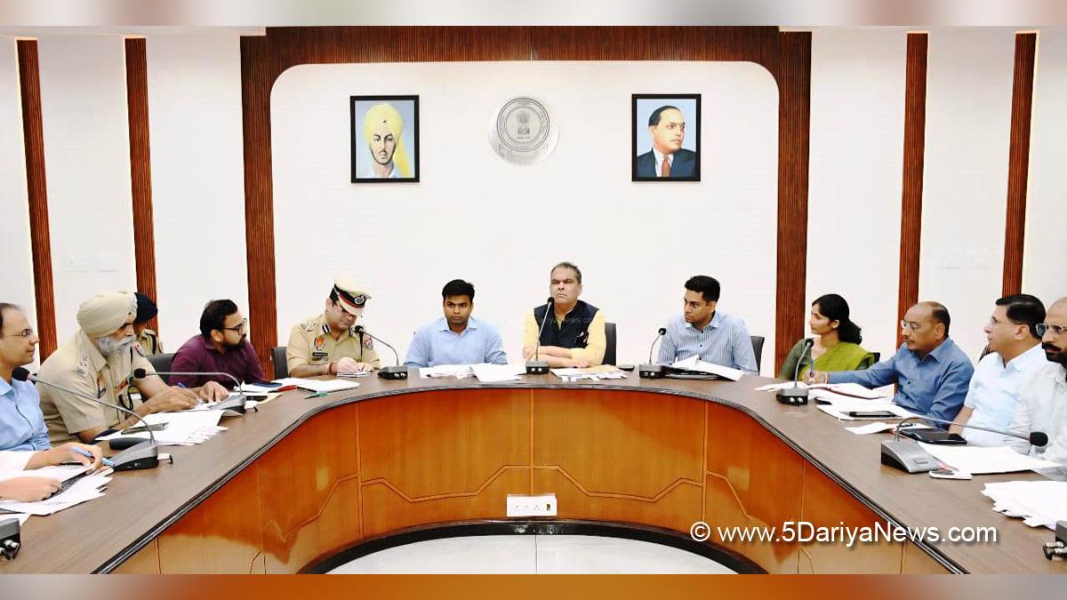 Sanjeev Arora, AAP, Aam Aadmi Party, Aam Aadmi Party Punjab, AAP Punjab, Himanshu Jain, DC Ludhiana, Ludhiana, Deputy Commissioner Ludhiana