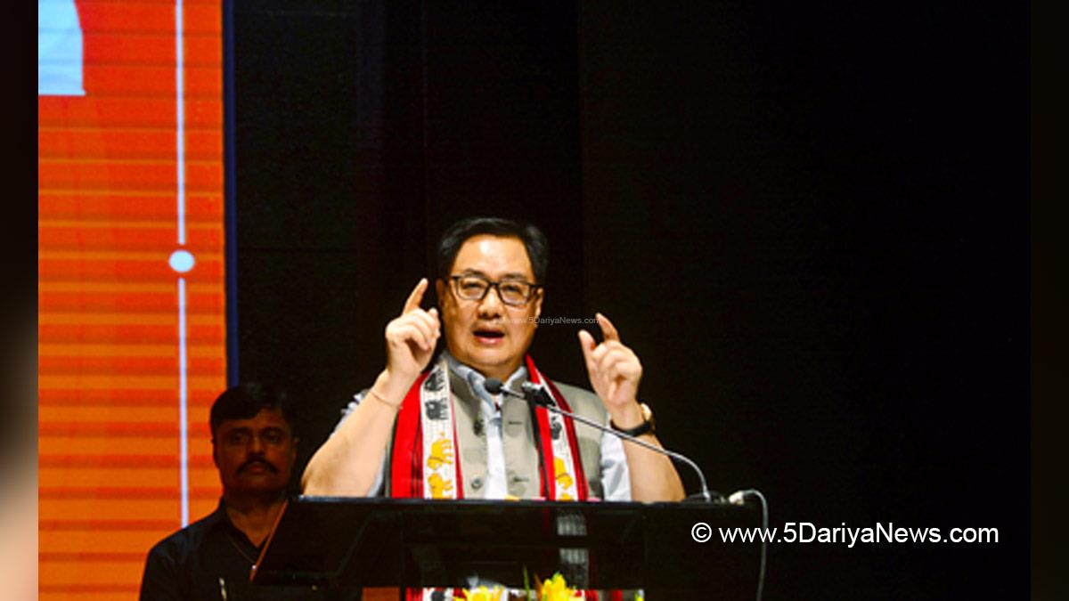 Kiren Rijiju, BJP, Bharatiya Janata Party, Union Minister of Law and Justice