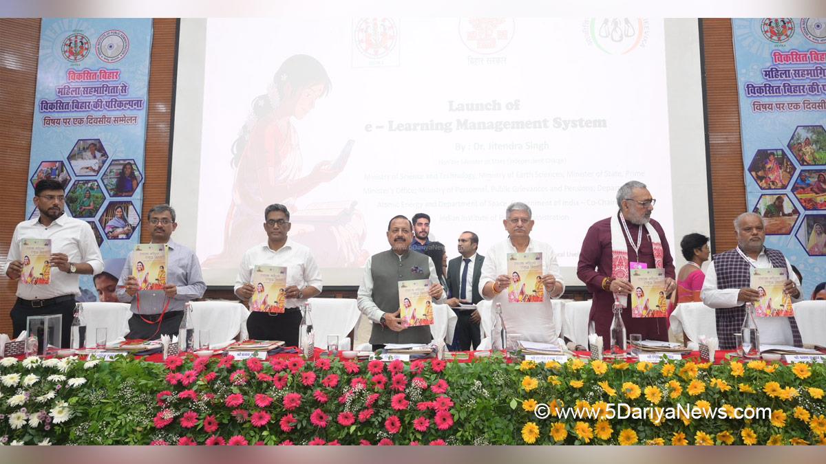 Dr Jitendra Singh, Bharatiya Janata Party, BJP, Union Minister of Earth Sciences