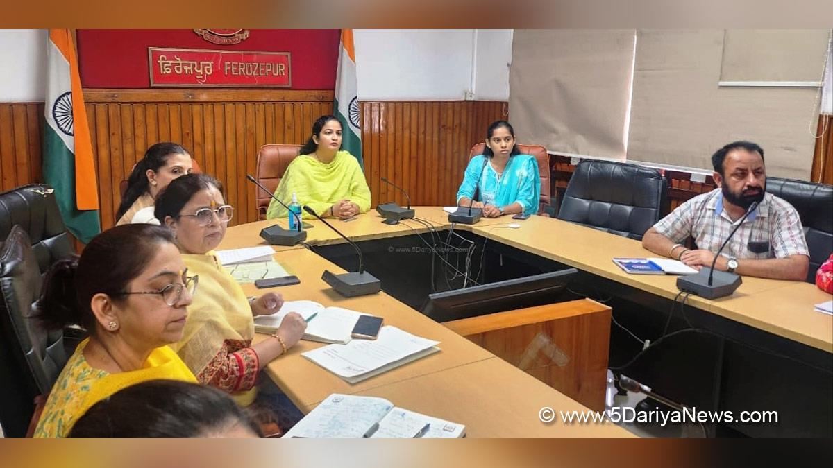 Deepshikha Sharma, DC Ferozepur, Deputy Commissioner Ferozepur, Ferozepur