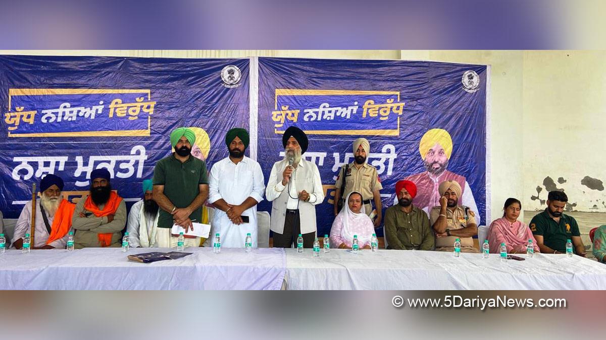 Jaswinder Singh Ramdas, Amritsar, AAP, Aam Aadmi Party, Aam Aadmi Party Punjab, AAP Punjab, Anti Drug Mission, Drive Against Drugs, Comprehensive Action against Drug Abuse, CADA, Nasha Mukt Bharat Abhiyan, War Against Drugs, Yudh Nashian Virudh