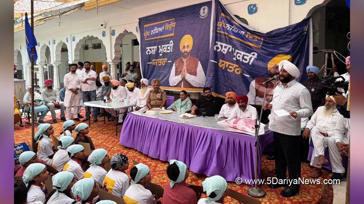 Kulwant Singh Mohali, Sahibzada Ajit Singh Nagar, AAP, Aam Aadmi Party, Aam Aadmi Party Punjab, AAP Punjab, Anti Drug Mission, Drive Against Drugs, Comprehensive Action against Drug Abuse, CADA, Nasha Mukt Bharat Abhiyan, War Against Drugs, Yudh Nashian Virudh