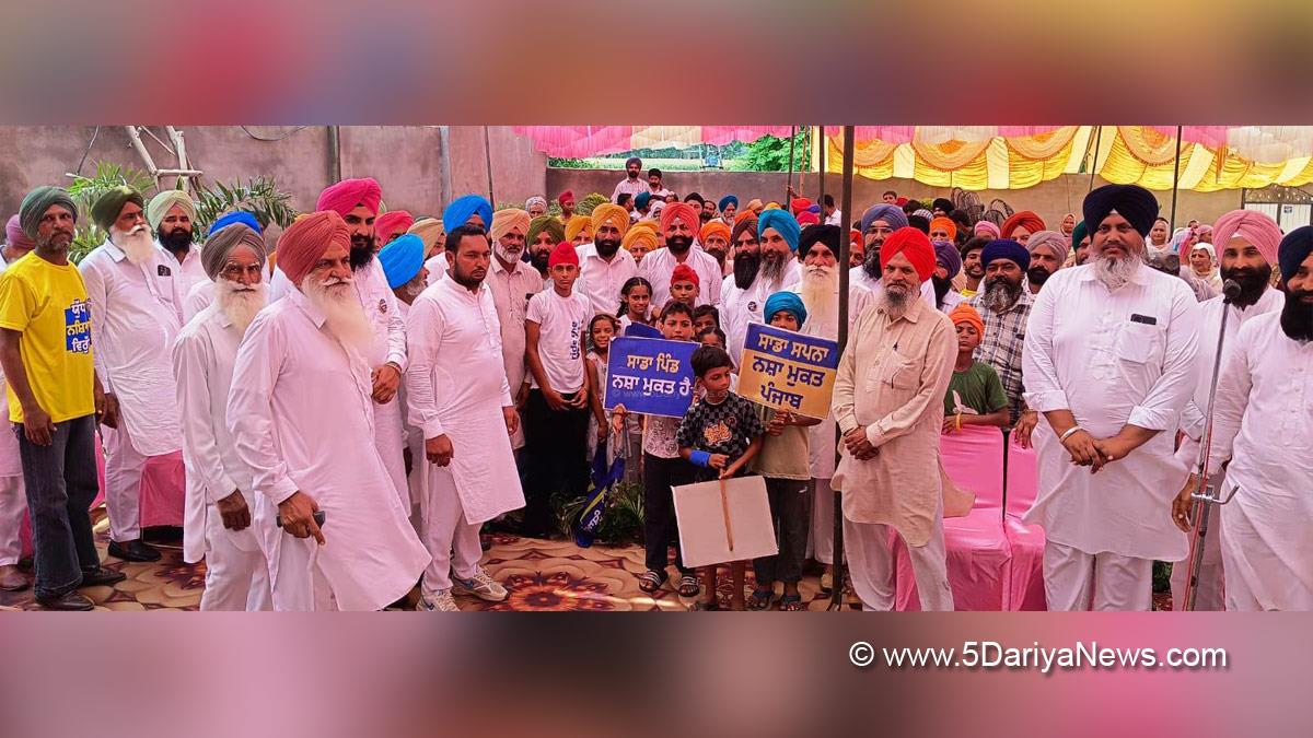 Laljit Singh Bhullar, AAP, Aam Aadmi Party, Aam Aadmi Party Punjab, AAP Punjab, Government of Punjab, Punjab Government, Anti Drug Mission, Drive Against Drugs, Comprehensive Action against Drug Abuse, CADA, Nasha Mukt Bharat Abhiyan, War Against Drugs, Yudh Nashian Virudh