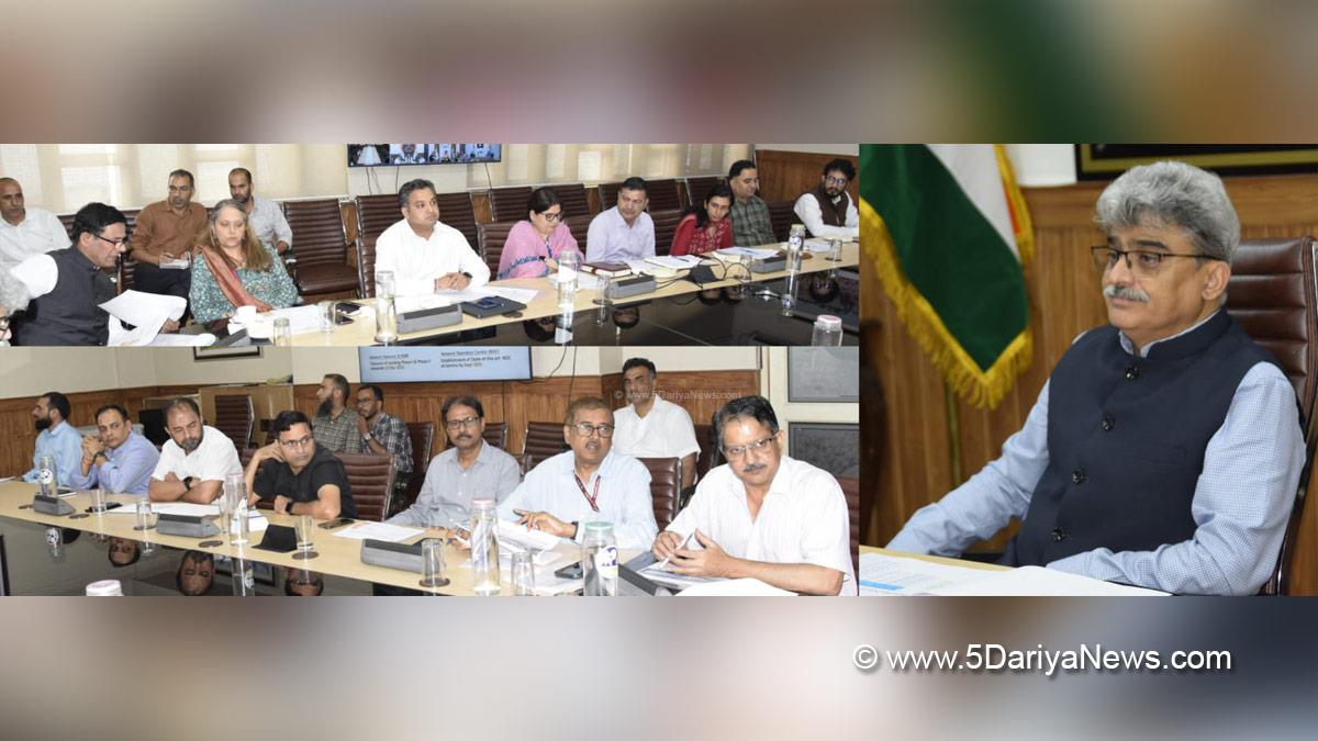 Atal Dulloo, Kashmir, Jammu And Kashmir, Jammu, Chief Secretary Kashmir, Amended BharatNet Program, ABP