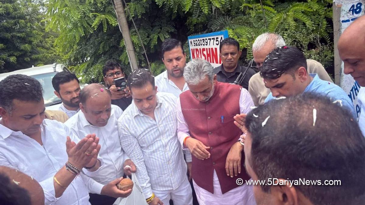 Krishan Pal Gurjar, BJP,Haryana, Bharatiya Janata Party, BJP, BJP Haryana