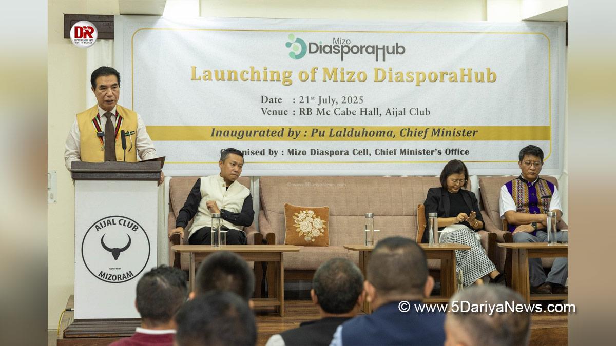Lalduhoma, Aizawl, Mizoram, Chief Minister of Mizoram, Zoram Nationalist Party, Zoram Peoples Movement