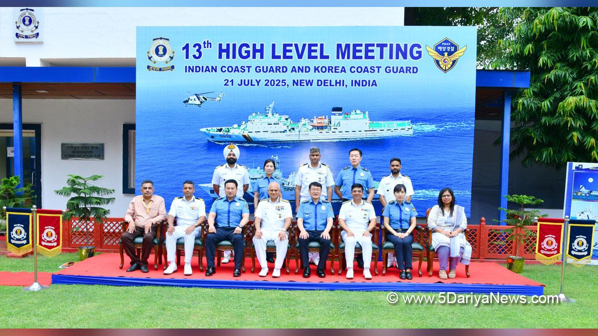 Military, Indian Coast Guard, ICG, Korea Coast Guard, KCG