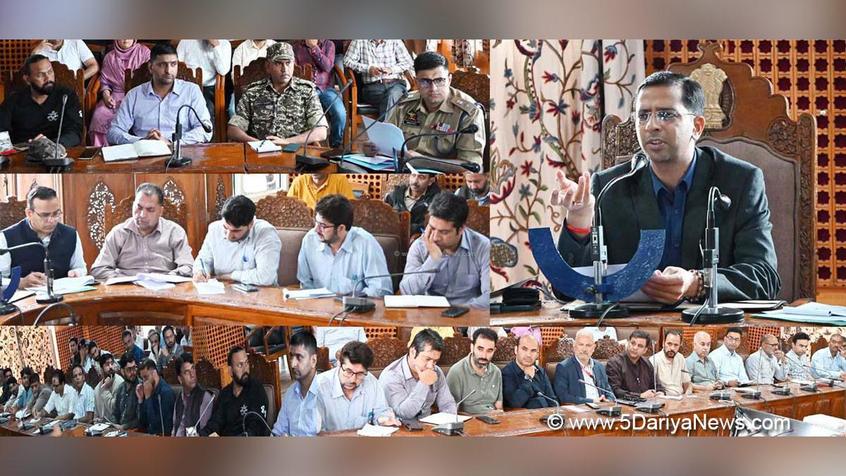Shishir Gupta, Shopian, DDC Shopian, District Development Commissioner Shopian, Kashmir, Jammu And Kashmir, Jammu, District Administration Shopian