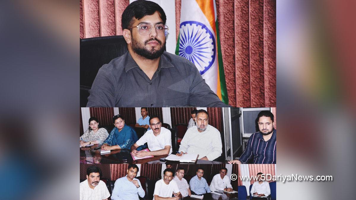 Abhishek Sharma, Rajouri, DDC Rajouri, District Development Commissioner Rajouri, Kashmir, Jammu And Kashmir, Jammu, District Administration Rajouri