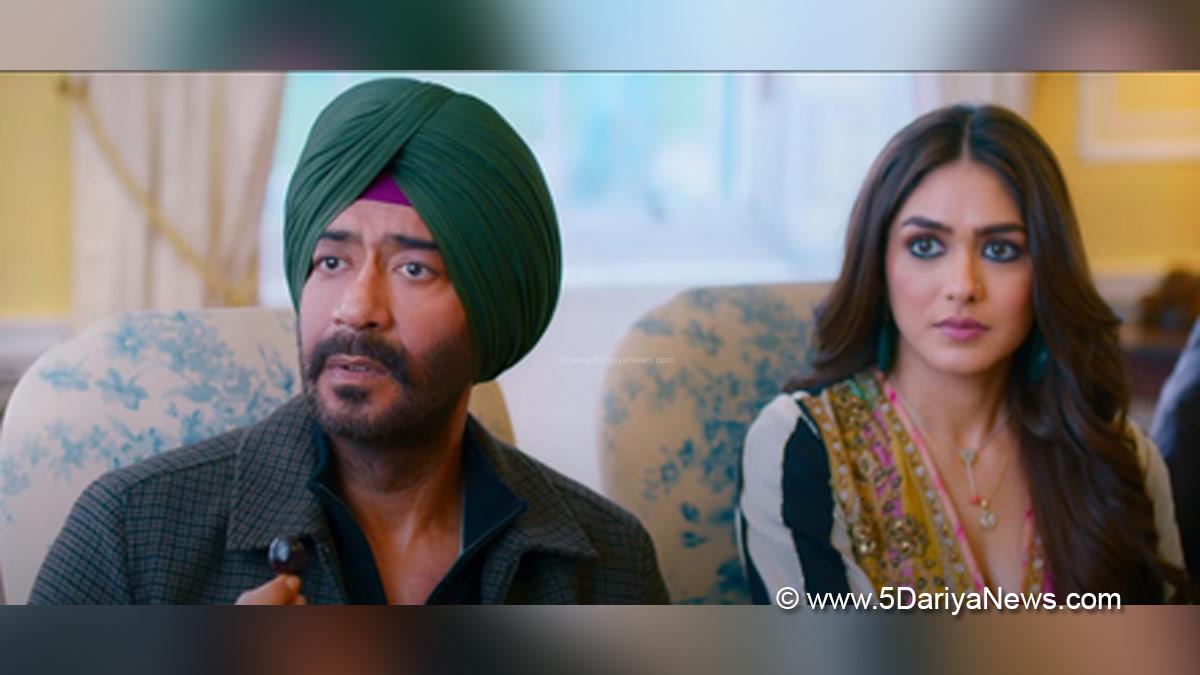 Ajay Devgn, Bollywood, Entertainment, Mumbai, Actor, Cinema, Hindi Films, Movie, Mumbai News, Mrunal Thakur, Son of Sardaar 2, Son of Sardaar 2 Trailer, Son of Sardaar 2 Second Trailer