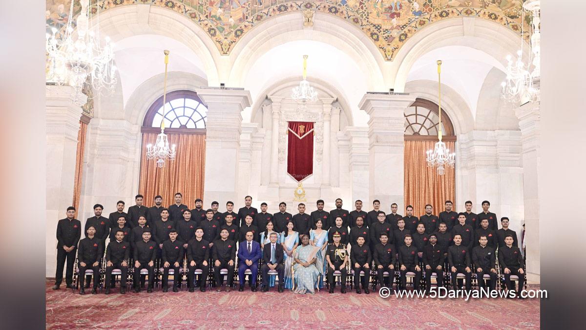 Droupadi Murmu, President of India, President, Indian President, Rashtrapati, Defence Estates, Military Engineer Services, Water Engineering