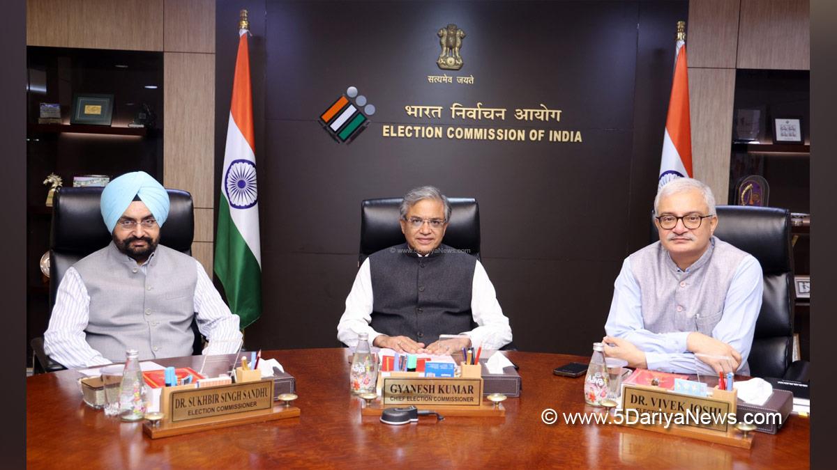 Gyanesh Kumar, Sukhbir Singh Sandhu, Vivek Joshi, Election Commission of India, ECI, Tipra Motha Party, TMP, Special Intensive Revision, SIR
