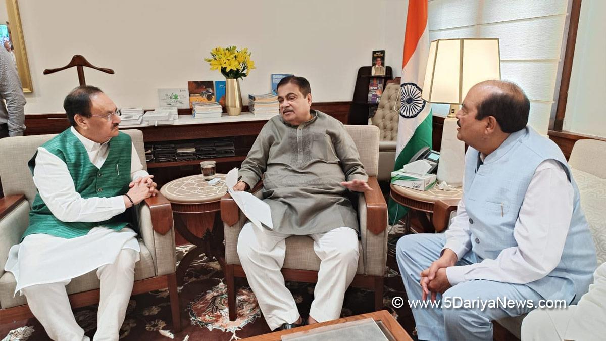 Nitin Gadkari, Nitin Jairam Gadkari, BJP, Bharatiya Janata Party, Union Minister of Road Transport and Highways, Jagat Prakash Nadda, JP Nadda