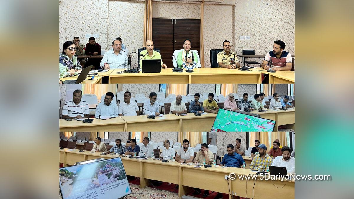 Pankaj Kumar Sharma, Kishtwar, DDC Kishtwar, District Development Commissioner Kishtwar, Kashmir, Jammu And Kashmir, Jammu, District Administration Kishtwar, Sunil Kumar Sharma, Bharatiya Janata Party, BJP, BJP JK, Shri Machail Mata Ji Yatra, Shri Machail Mata Ji Yatra 2025