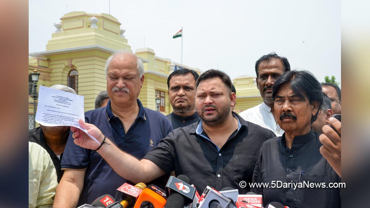 Tejaswi Yadav, Tejashwi Yadav, Patna, Rashtriya Janata Dal, Bihar, RJD