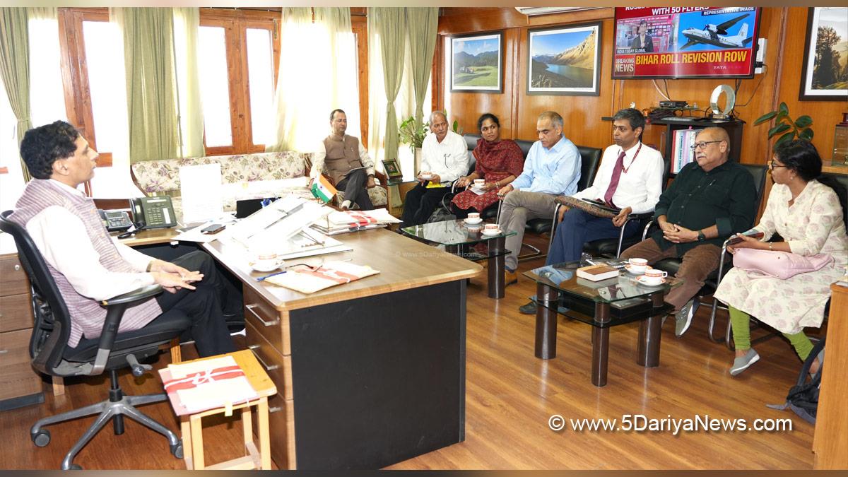 Prabodh Saxena, Chief Secretary Himachal Pradesh, Himachal Pradesh, Shimla, Chief Secretary Himachal
