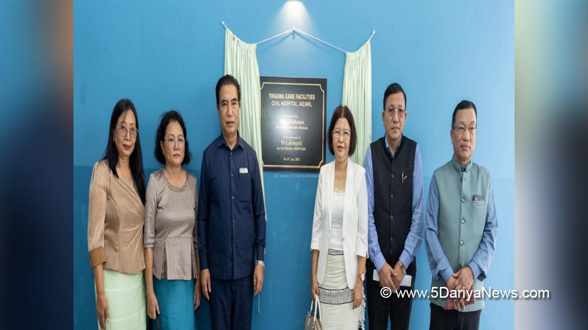 Lalduhoma, Aizawl, Mizoram, Chief Minister of Mizoram, Zoram Nationalist Party, Zoram Peoples Movement