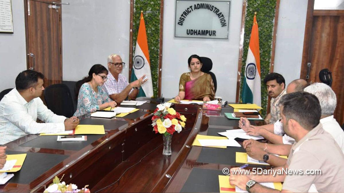 Saloni Rai, Udhampur, DDC Udhampur, District Development Commissioner Udhampur, Kashmir, Jammu And Kashmir, Jammu, District Administration Udhampur