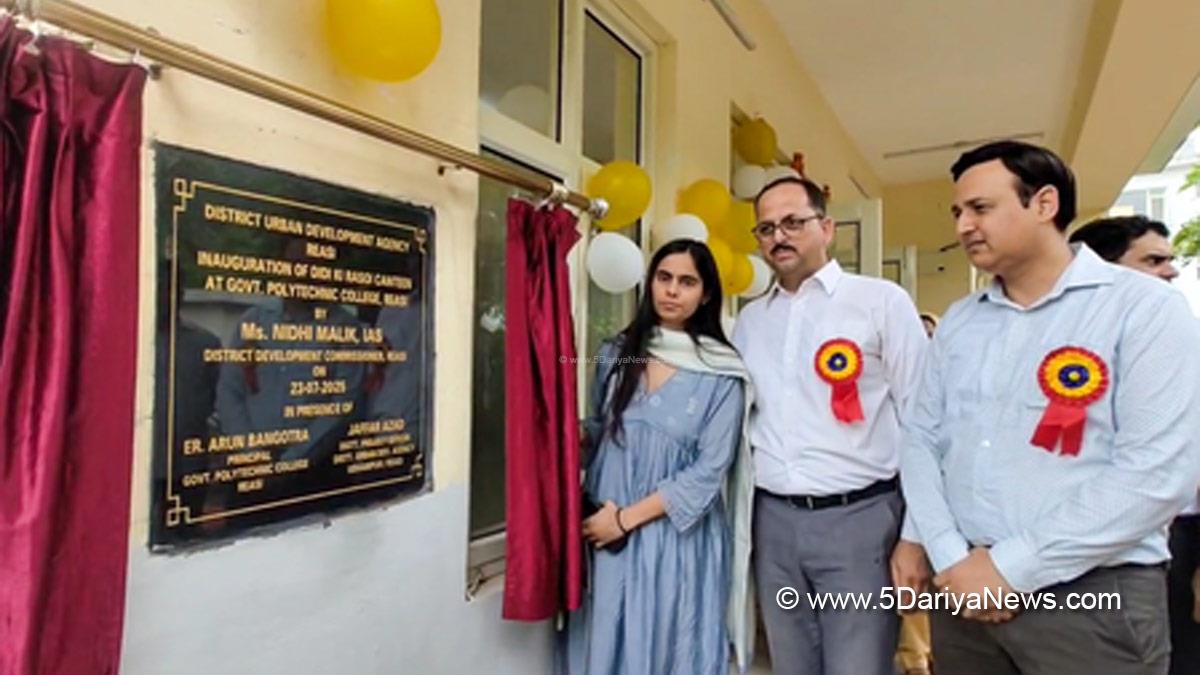 Nidhi Malik, Reasi, Deputy Commissioner Reasi, Kashmir, Jammu And Kashmir, Jammu, District Administration Reasi