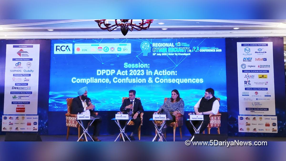 Unique Identification Authority of India, UIDAI, PHD Chamber of Commerce and Industry, PHDCCI, Paviter Singh, Digital Personal Data Protection, DPDP, Deputy Director General, DDG, Chandigarh