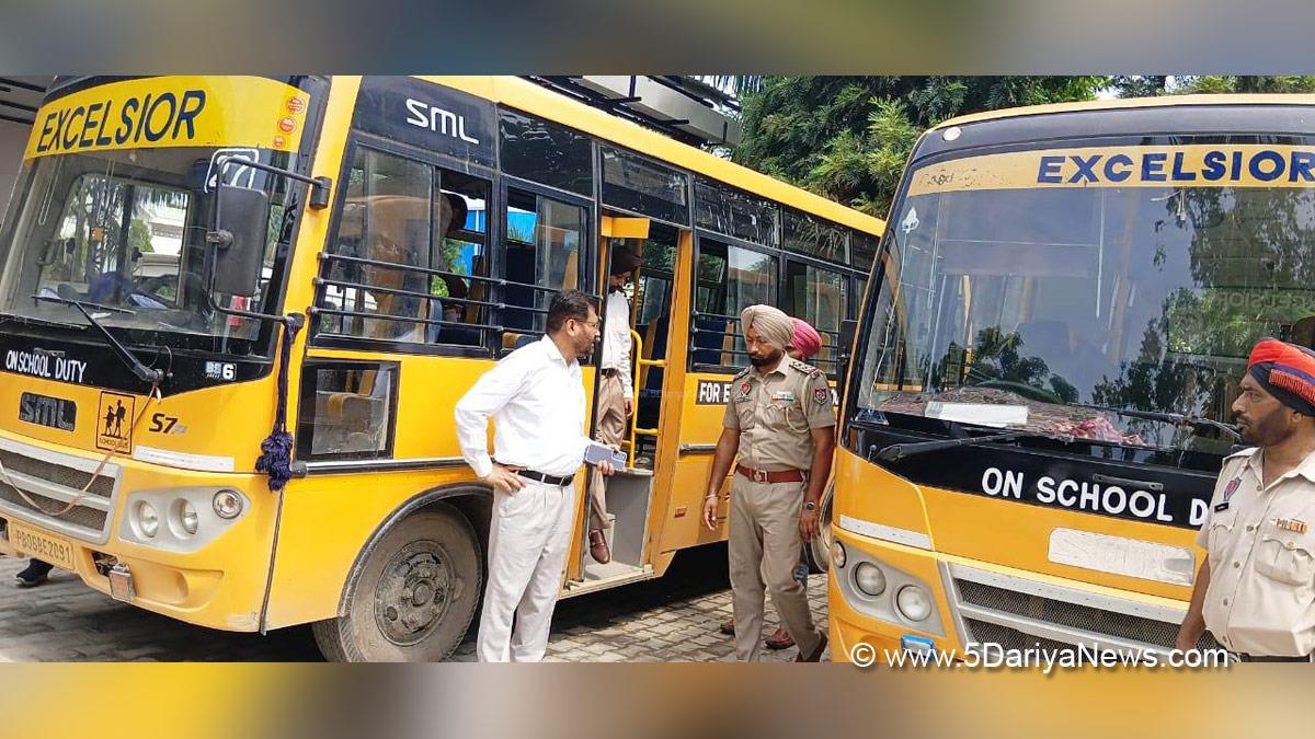 Safe School Vahan Policy, School, School Bus, Transport, School Buses, Safe School Transport Policy, Batala