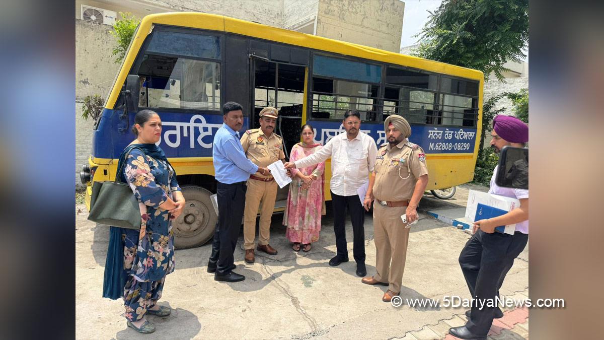 Safe School Vahan Policy, School, School Bus, Transport, School Buses, Safe School Transport Policy, Patiala
