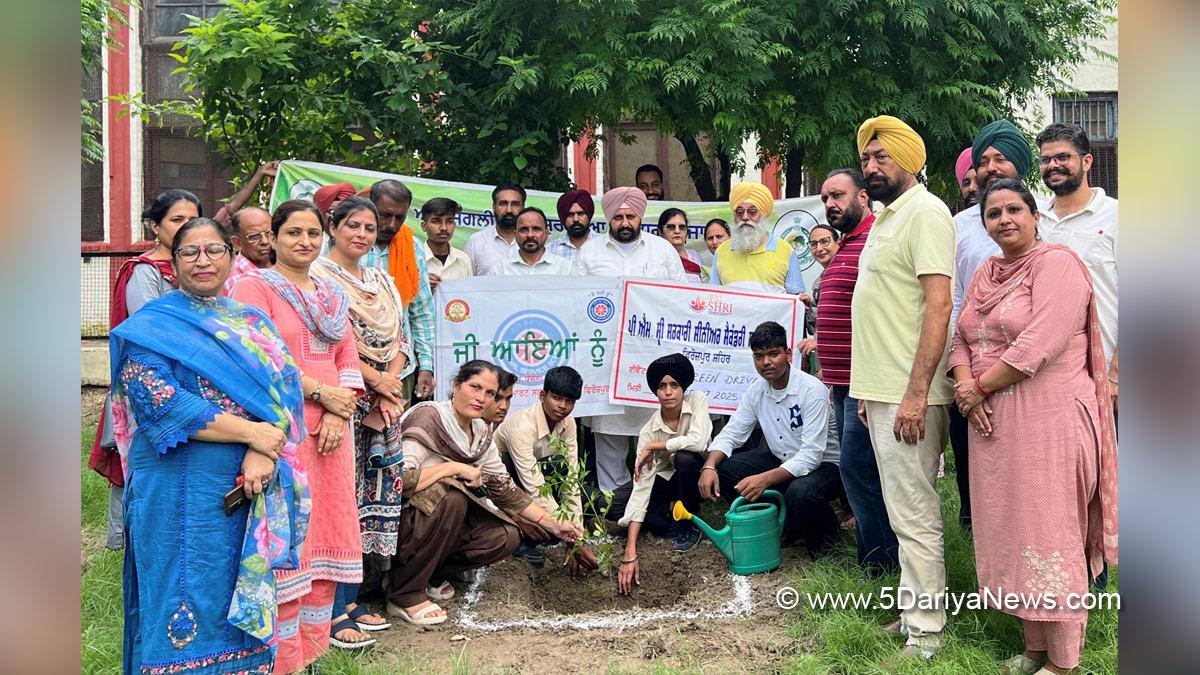 Ranbir Singh Bhullar, Ferozepur, AAP, Aam Aadmi Party, Aam Aadmi Party Punjab, AAP Punjab, Tree Plantation, Forest Plantation, Plantation forestry, Tree Planting, Tree Plantation Drive, Plants Sapling, Tree Plantation Drive 2025