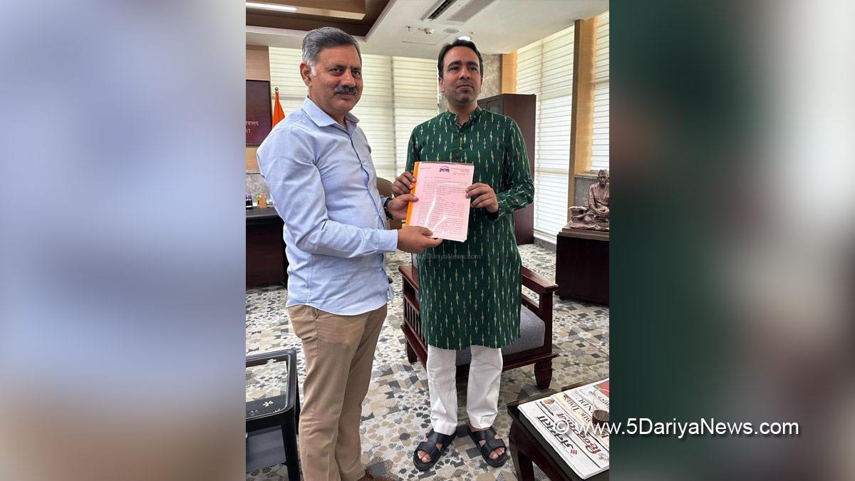 Rajesh Dharmani, Himachal Pradesh, Himachal, Congress, Indian National Congress, Himachal Congress, Shimla, Jayant Chaudhary, Ministry of Skill Development and Entrepreneurship, MSDE, BJP, Bharatiya Janata Party