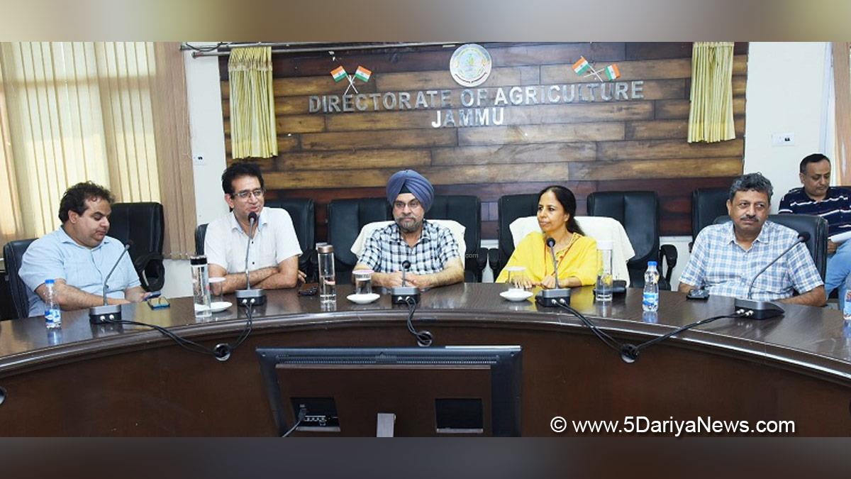 Arvinder Singh Reen, Agriculture, Director Agriculture Jammu, Srinagar, Kashmir, Jammu And Kashmir, Jammu, Kashmir Valley