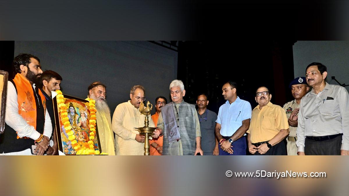 Manoj Sinha, Lieutenant Governor JK, Raj Bhavan, Jammu, Srinagar, Kashmir, Jammu And Kashmir, Ramesh Kumar, DDC Jammu, Divisional Commissioner Jammu, Shri Budha Amarnath Ji Yatra