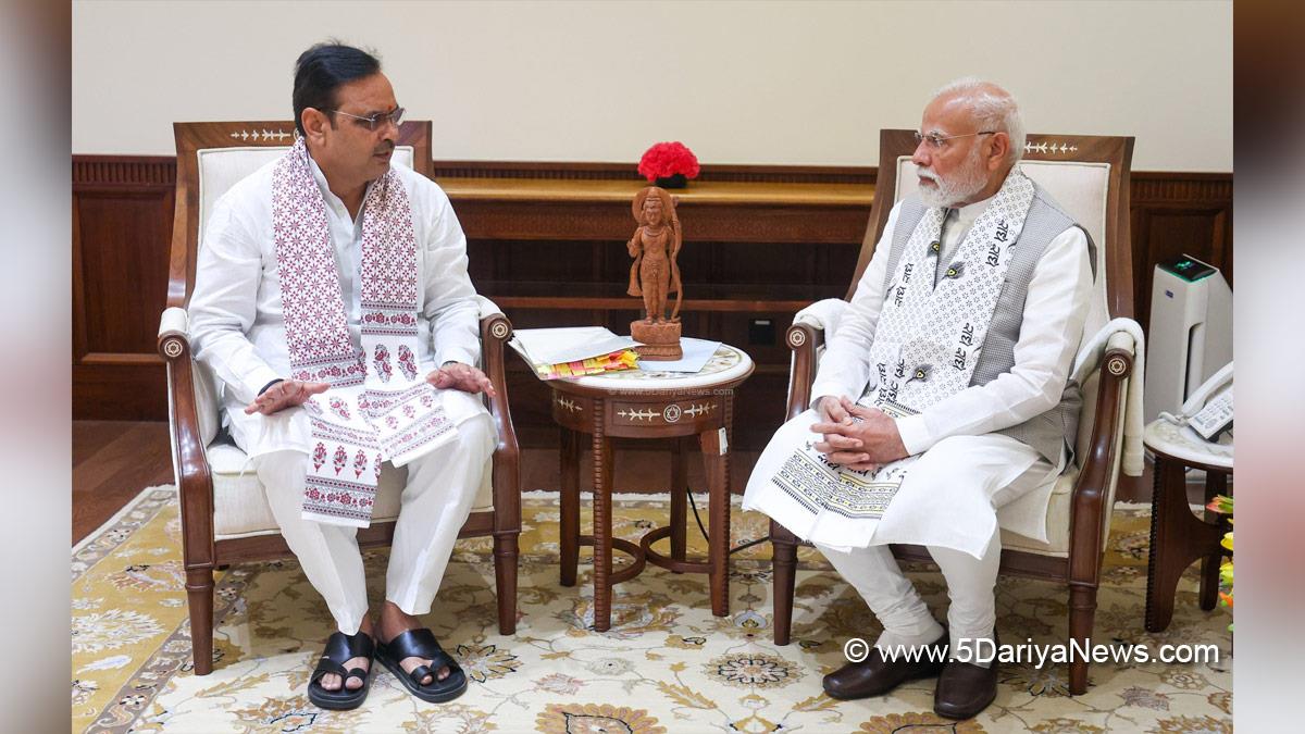 Narendra Modi, Modi, BJP, Bharatiya Janata Party, Prime Minister of India, Prime Minister, Narendra Damodardas Modi, Bhajan Lal Sharma, BhajanLal Sharma, BJP Rajasthan, Chief Minister Of Rajasthan