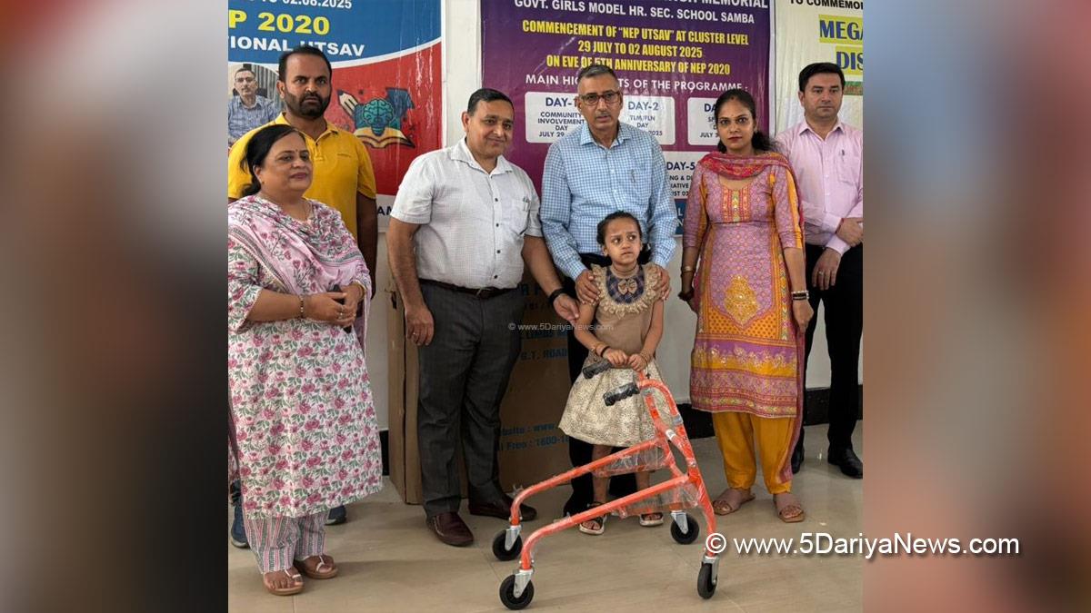 Rajesh Sharma, Rajesh Kumar Sharma, Samba, Deputy Commissioner Samba, Kashmir, Jammu And Kashmir, Jammu, District Administration Samba, National Education Policy, NEP, National Education Policy 2020, NEP 2020