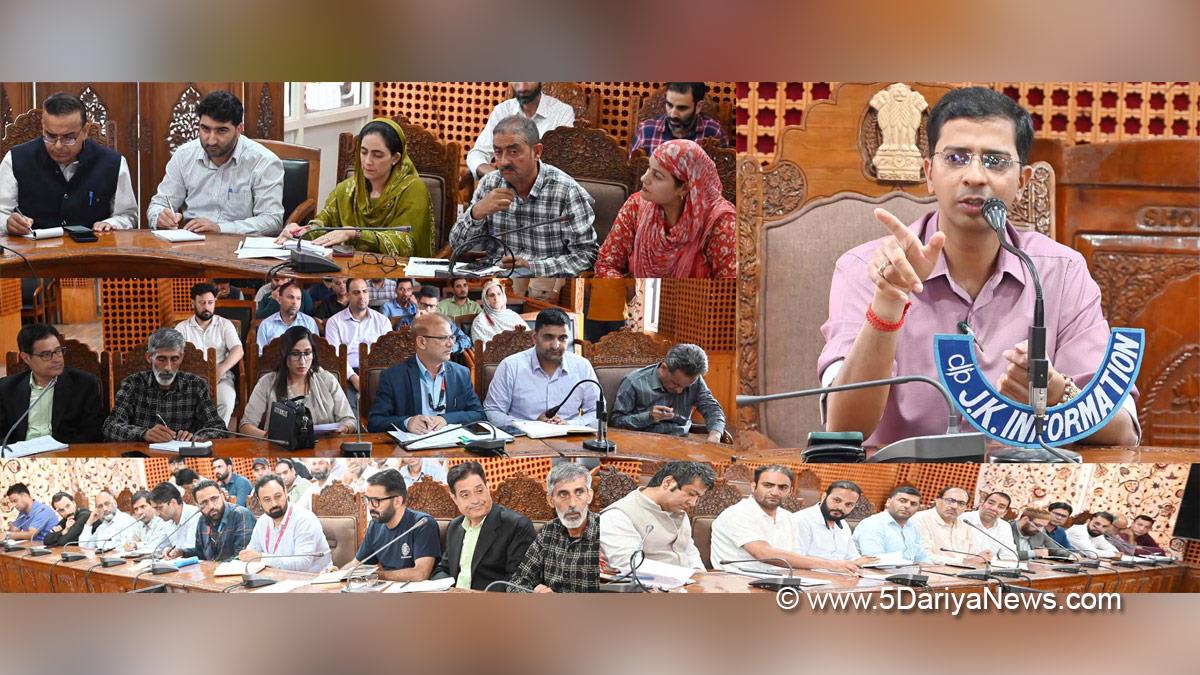 Shishir Gupta, Shopian, DDC Shopian, District Development Commissioner Shopian, Kashmir, Jammu And Kashmir, Jammu, District Administration Shopian