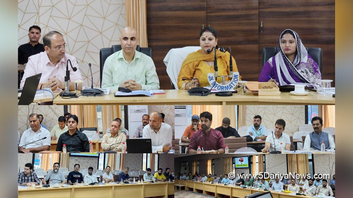 Pankaj Kumar Sharma, Kishtwar, DDC Kishtwar, District Development Commissioner Kishtwar, Kashmir, Jammu And Kashmir, Jammu, District Administration Kishtwar, Pooja Thakur, Chairperson DDC Kishtwar