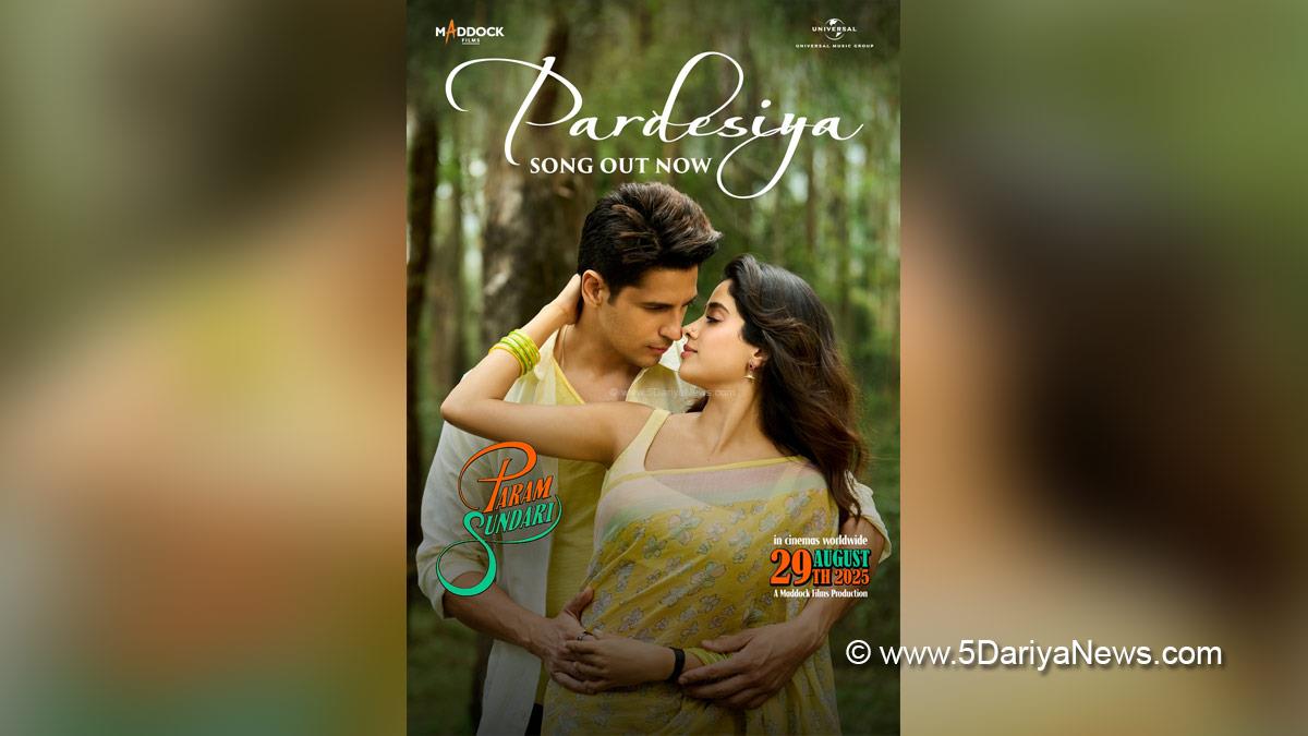 Sidharth Malhotra, Bollywood, Entertainment, Mumbai, Actor, Cinema, Hindi Films, Movie, Mumbai News, Janhvi Kapoor, Param Sundari